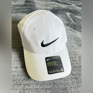Nike All-White Fitted Adjustable Hat- Toddler Size